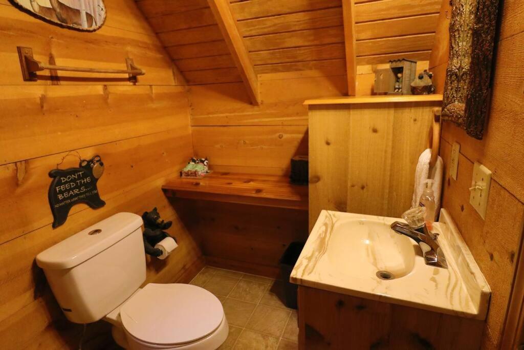 Cozy Cabin W/ Fireplace 3 Minutes To Helen! #2. Exteriör bild